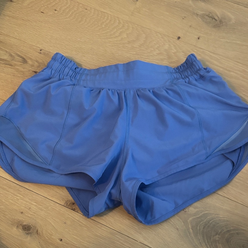 Indigo lululemon hotty hots size 4